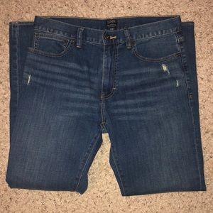J. Crew Bleecker 32x30 Dark Jeans